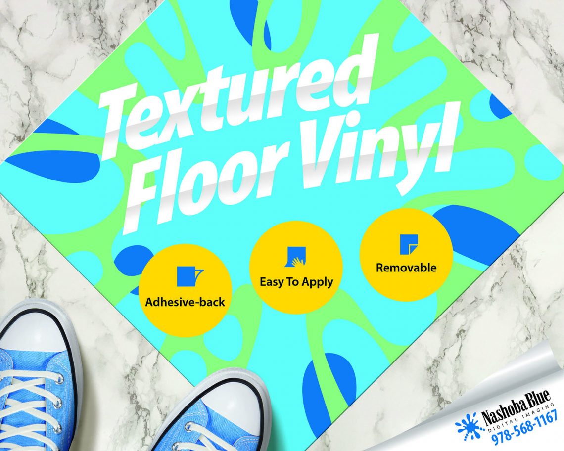 Custom Floor Decals - Nashoba Blue