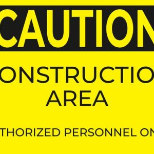 construction plastic sign templates